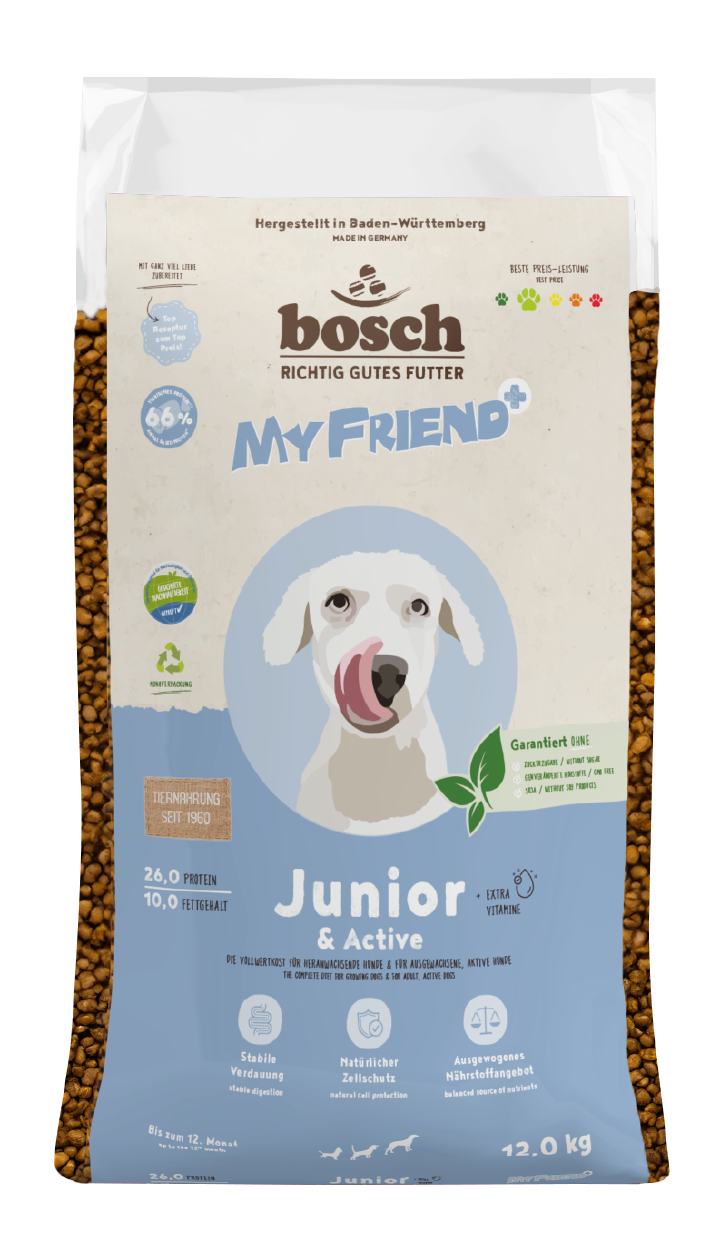 bosch Hunde-Trockenfutter My Friend+ Junior & Active